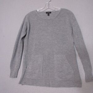 J Crew Sweater Women‎ Small 100% Merino Wool Warm Travel Comfort Pockets